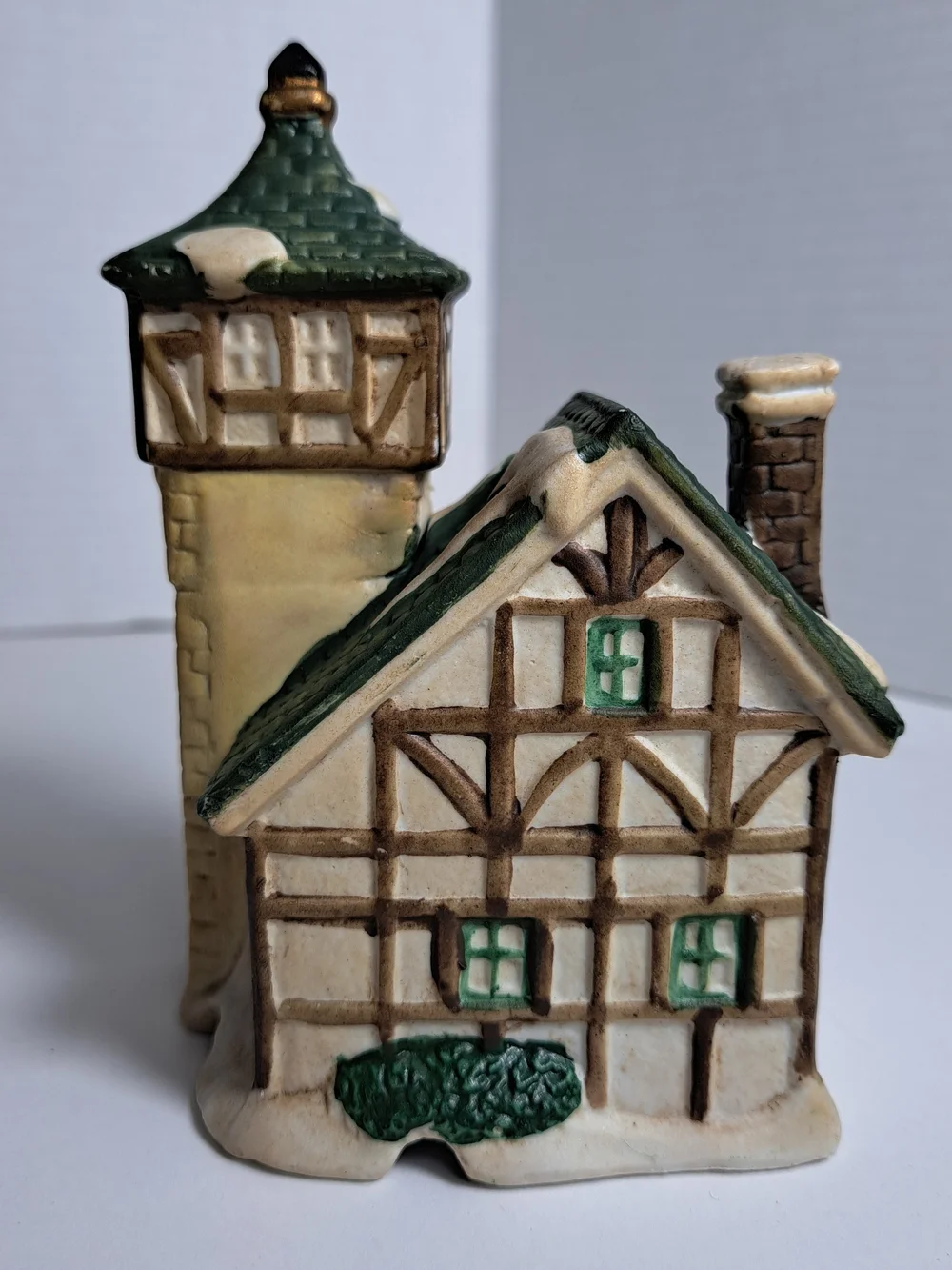 Lot of 2 Dickens Christmas Buildings, 1995 School House & 1990's Village House